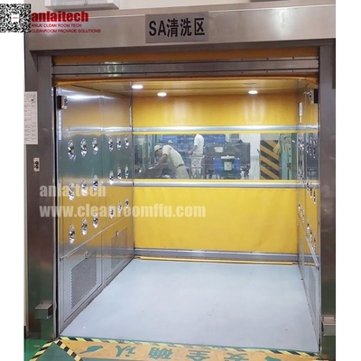 China Auto-Fast Rolling Door Air Shower for Material pass through supplier