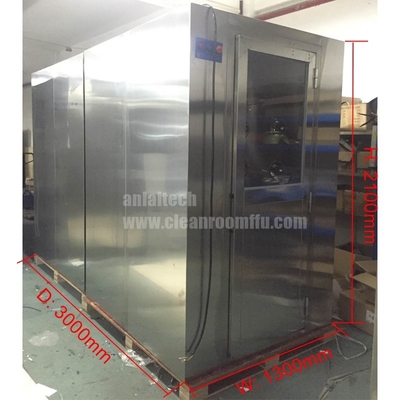 China Stainless steel Clean room Air shower With Door Interlock supplier