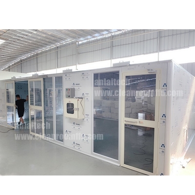China Class 8 China Modular clean room for Face mask Factory supplier