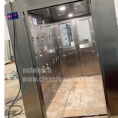 China Double swing door Air shower, Cargo air shower for material pass China supplier supplier