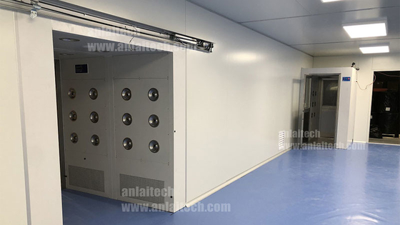 China Roller Door / Sliding Door Air Shower Room Cargo Air Shower Cleanroom supplier