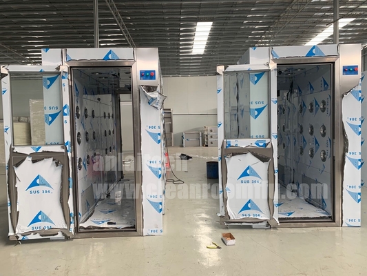 China Single-person double-blowing air shower room supplier