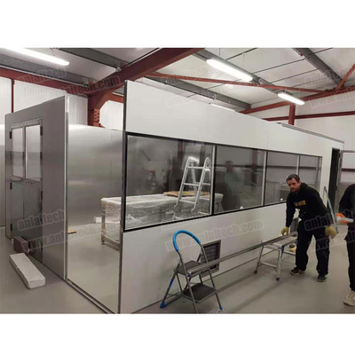 China UK LABORATORY anlaitech Brand Modular clean room, ISO8 clean room project China supplier supplier